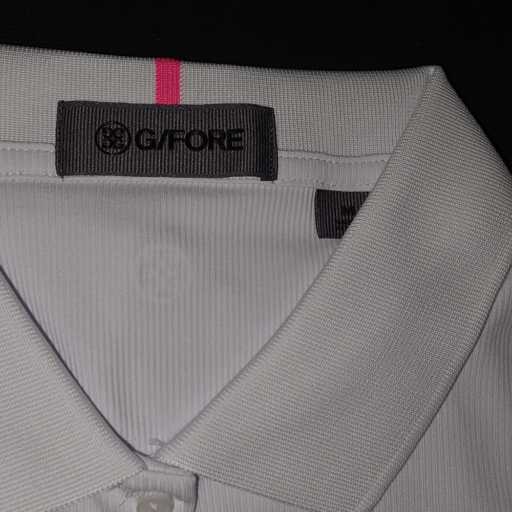G/FORE White Polo — Bold Graphic Pack - Picture 14 of 14
